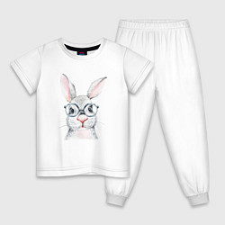 Детская пижама Серый кролик