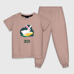 Детская пижама Кролик 2023