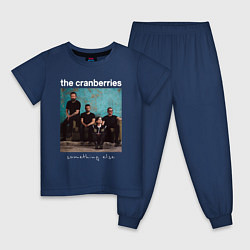 Пижама хлопковая детская The Cranberries rock, цвет: тёмно-синий