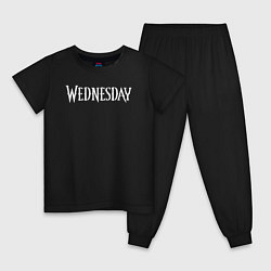 Детская пижама Wednesday Logo