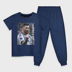 Детская пижама Viva la Argentina - Lionel Messi - world champion