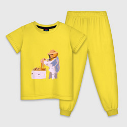 Детская пижама Пчеловод и его пасека
