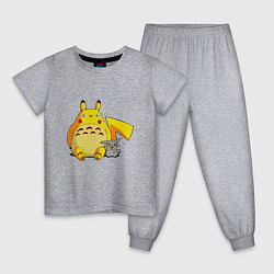 Детская пижама Pika Totoro