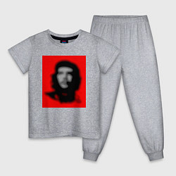 Детская пижама Че Гевара расплывчатая иллюзия