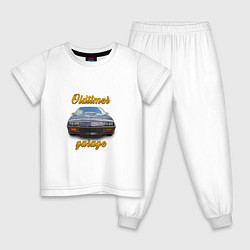 Детская пижама Ретро маслкар Chevrolet Camaro