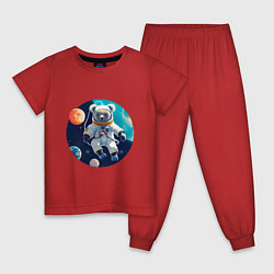 Детская пижама Космическая коала