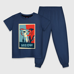 Детская пижама Meow obey