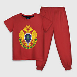 Детская пижама Пограничные войска - герб