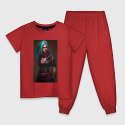 Детская пижама Jinx fantasy Arcane League of Legends