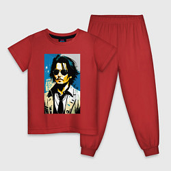 Детская пижама Johnny Depp -celebrity