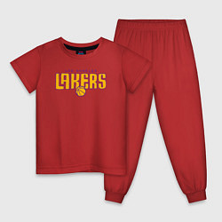 Детская пижама NBA Lakers