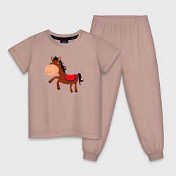 Детская пижама Добрейшая лошадка