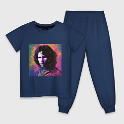 Детская пижама Jim Morrison few color digital Art