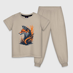 Детская пижама Burning fox