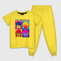 Детская пижама The Beatles color