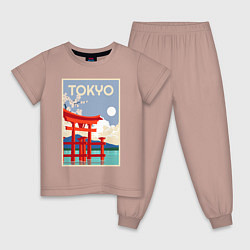 Детская пижама Tokyo - japan