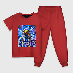 Детская пижама Космонавт и свечение