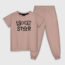Детская пижама Рок звезда