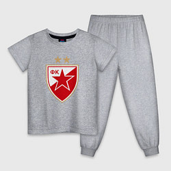 Детская пижама Црвена звезда сербия