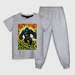 Детская пижама Разъяренная горилла