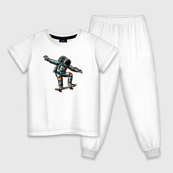 Детская пижама Космонавт скейтер