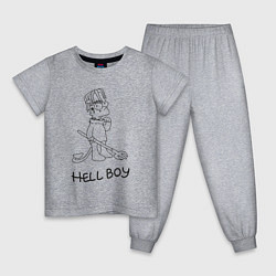 Детская пижама Bart hellboy Lill Peep