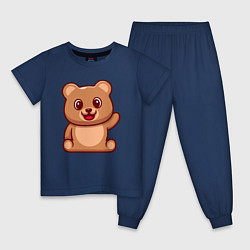 Детская пижама Привет от медвежонка
