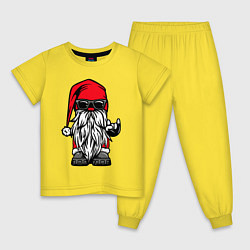 Детская пижама Санта Клаус - гном