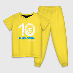 Детская пижама Maradona 10