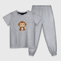 Детская пижама Маленькая обезьяна