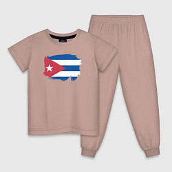 Детская пижама Флаг Кубы
