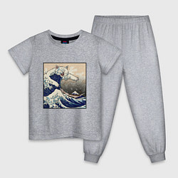 Детская пижама Большой котяра в Канагаве