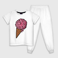 Детская пижама Brain ice cream