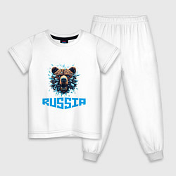 Детская пижама Russian bear head