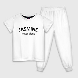 Детская пижама Jasmine never alone - motto