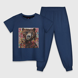 Детская пижама Яркий медведь