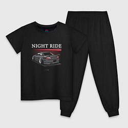 Детская пижама Nissan skyline night ride