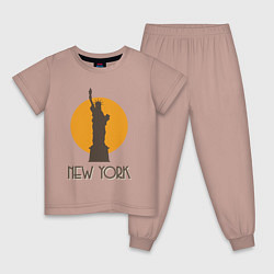 Детская пижама Город Нью-Йорк