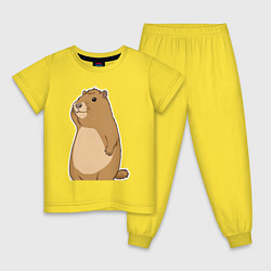 Детская пижама Прекрасная капибара