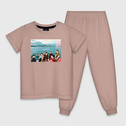 Детская пижама Got7 на фоне сеула