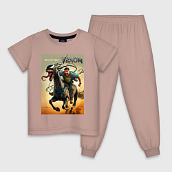 Детская пижама Eddie rides a symbiote horse - Venom 3