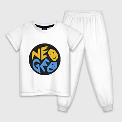 Детская пижама Neo geo logo