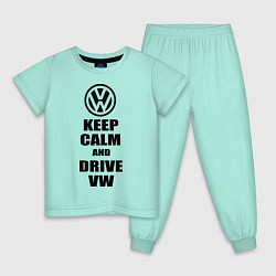 Детская пижама Keep Calm & Drive VW