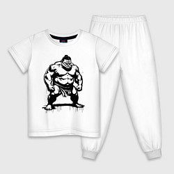 Детская пижама Грозный сумоист
