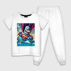 Детская пижама Полёт Супер Бендера - коллаба