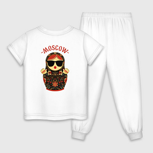 Детская пижама Slavyanka / Белый – фото 2