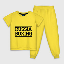 Детская пижама Russia boxing