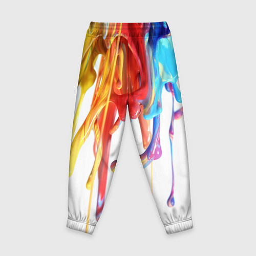 Детские брюки Краска / 3D-принт – фото 2
