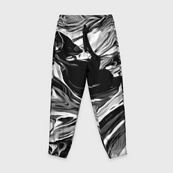 Брюки детские Серые краски, цвет: 3D-принт