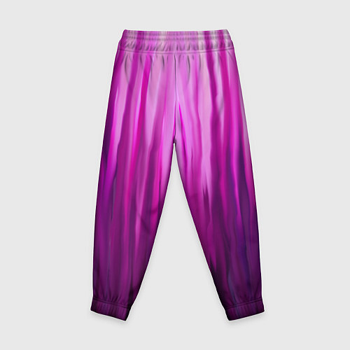 Детские брюки Фиолетово-черные краски / 3D-принт – фото 2